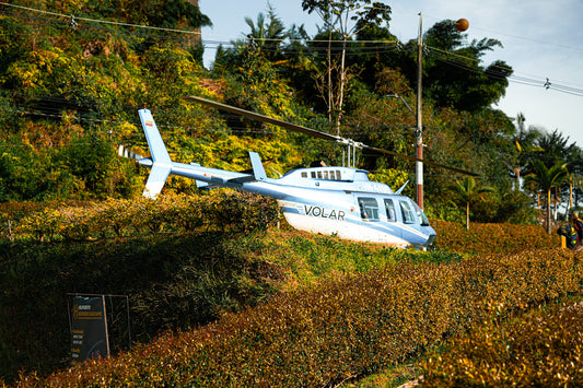 Helicopter + Guatapé tour